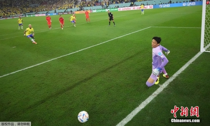 内马尔回归引领巴西4-1击败韩国晋级世界杯八强
