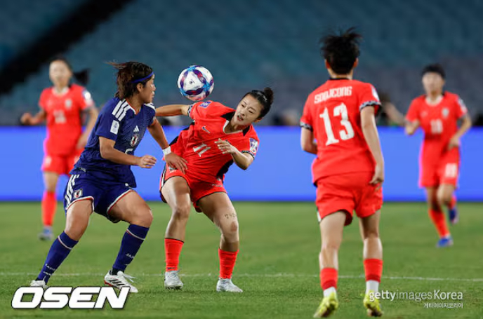 日本女足完胜韩国展现统治力 实力差距引热议